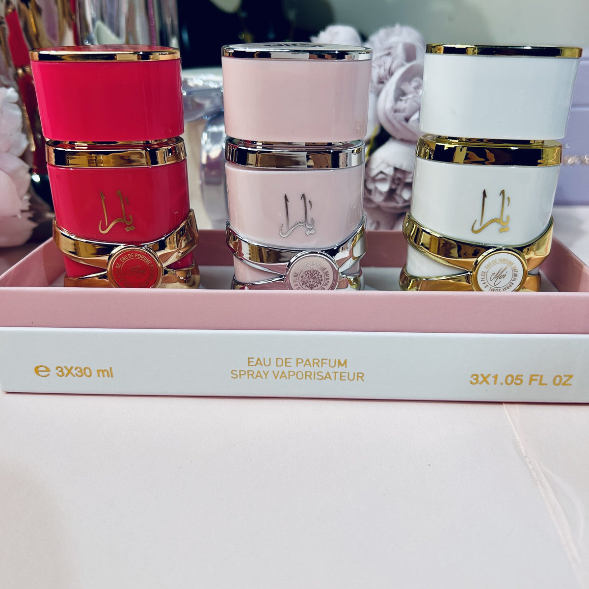Yara Lattafa EDP Pink Set