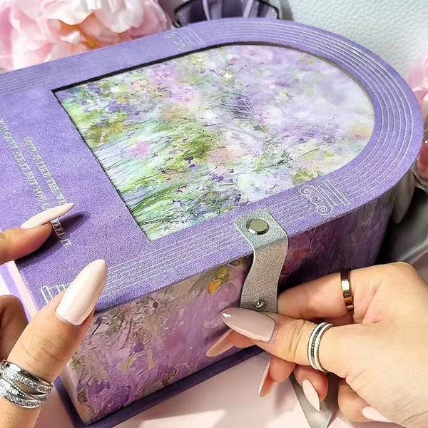 Purple Gift Set Pretty Box