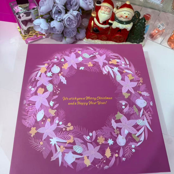 Flower Jigsaw and perfume Advent Calendar Box