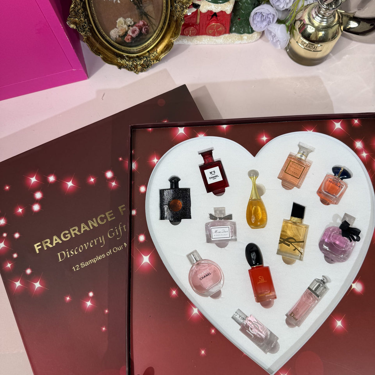 Red Love Heart Gift Set