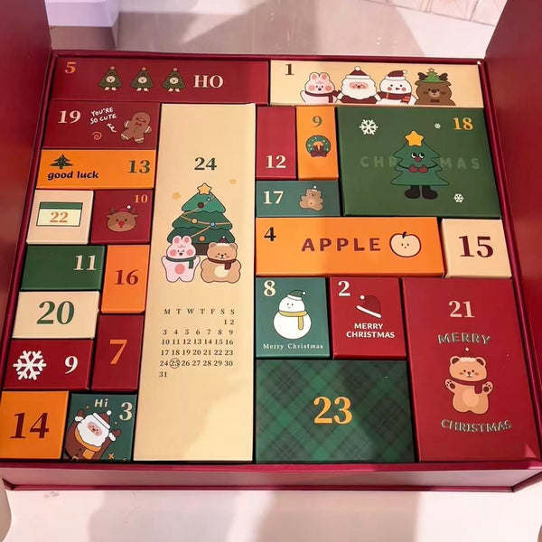 Merry Christmas Advent Calendar Blind Box Christmas Tree New